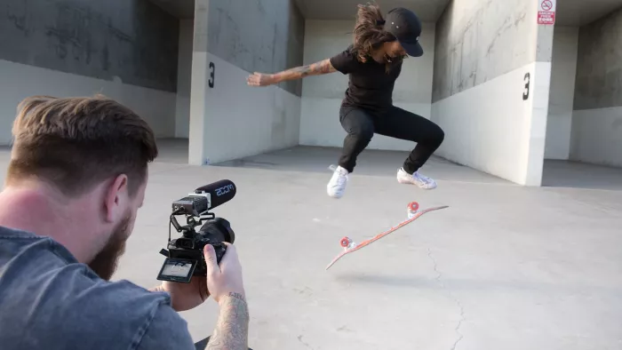 Zoom F1-SP аудіорекордер 2-канальний з суперкардіоїдним мікрофоном-пушкою Zoom SGH-6