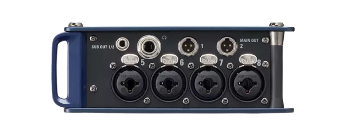 Zoom F8n Pro професійний польовий рекордер (32-біт Float, 8 XLR входів) для кіно та ТБ із точним таймкодом, Bluetooth, 2,4" повнокольоровий РК-дисплей