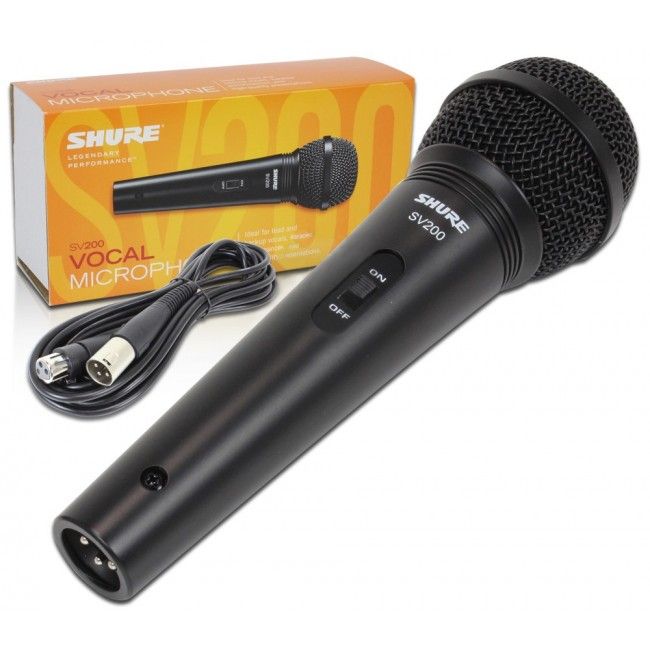 Вокальний мікрофон SHURE SV200