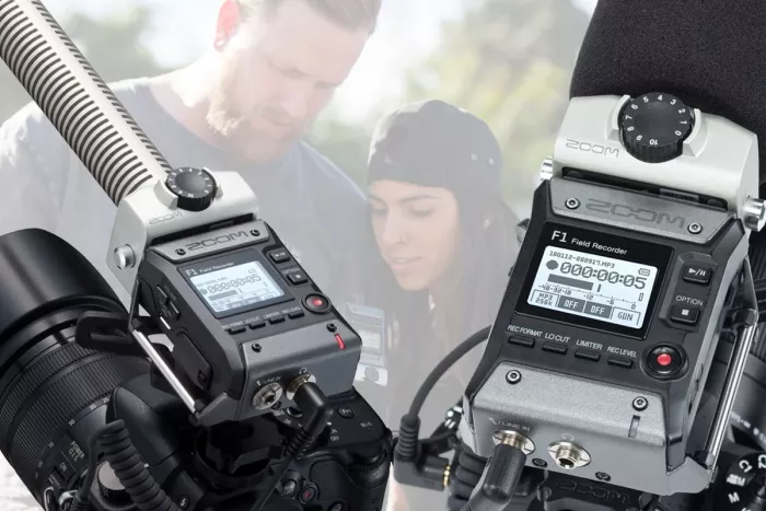 Zoom F1-SP аудіорекордер 2-канальний з суперкардіоїдним мікрофоном-пушкою Zoom SGH-6