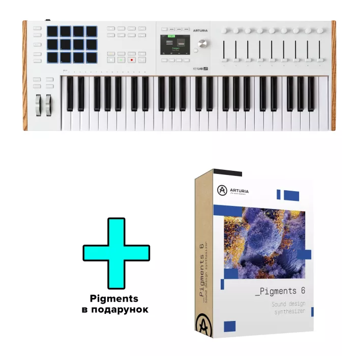 MIDI-клавіатура Arturia KeyLab 49 mk3 + Arturia Pigments