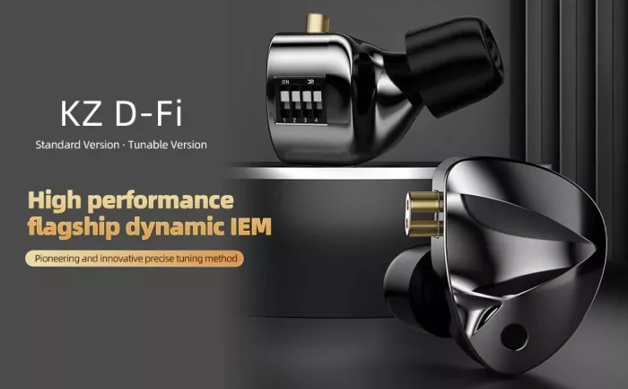 Навушники KZ Audio D-FI WITH SWITCH