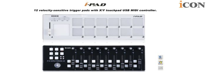 MIDI-контролер Icon iPad (Білий)