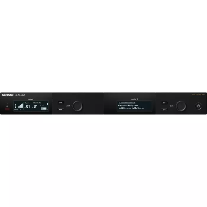Приймач для радіосистеми Shure SLXD4DE-H56