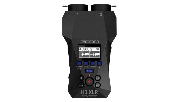 Zoom H1 XLR портативний цифровий рекордер, 2а комбовходи XLR/TRS, до 10 годин роботи (1 батарейка типу AA)