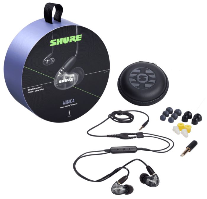 Shure AONIC 4 (чорні) внутрішньоканальні навушники