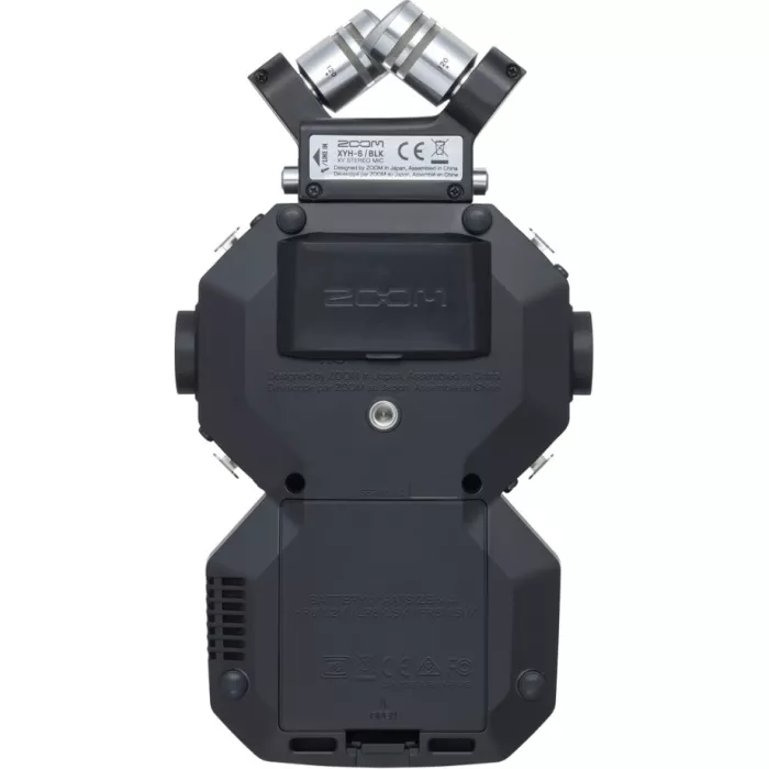 Zoom H8 професійний портативний рекордер (мультитрековий:12 доріжок, сенсорний екран) для подкастів, музики та кіно