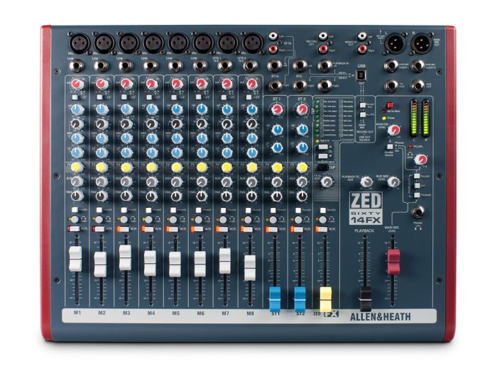 Allen Heath ZED60-14FX Мікшерний пульт Allen Heath ZED60-14FX