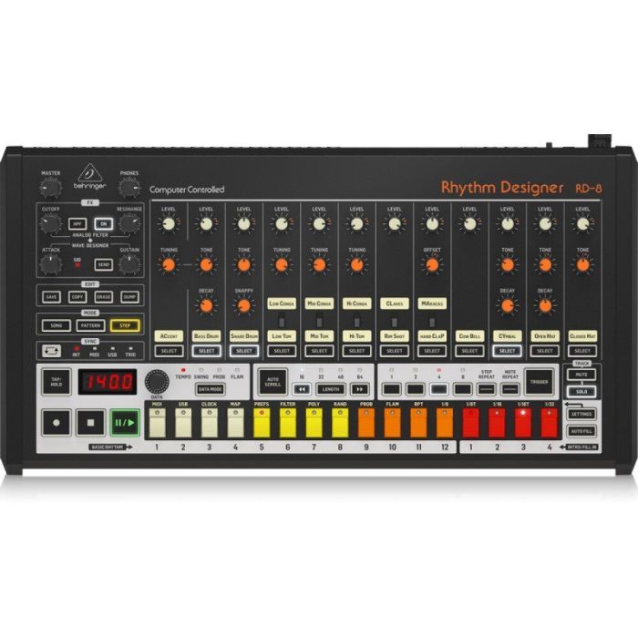 Синтезатор (драм-машина) Behringer RD8