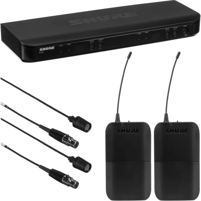 Радіосистема SHURE BLX188E/CVL-H8E