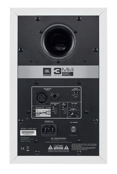 JBL 305P MKII WHITE активний студійний монітор