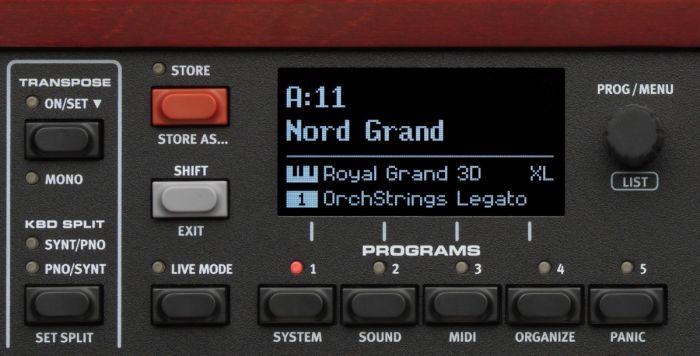 Nord Grand сценічне піано