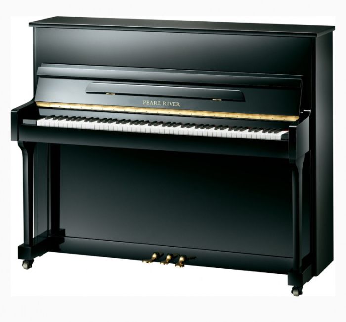 Акустическое пианино Pearl River UP118M Ebony+B
