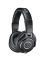 Audio-Technica ATH-M40X моніторні навушники закритого типу; Поворотна на 90 градусів конструкція чашок; Моніторинг одним вухом; Складна конструкция; В комплекті 2 кабелі, 6,3мм. адаптер-джек, чохол для зберігання; Вага 240г.