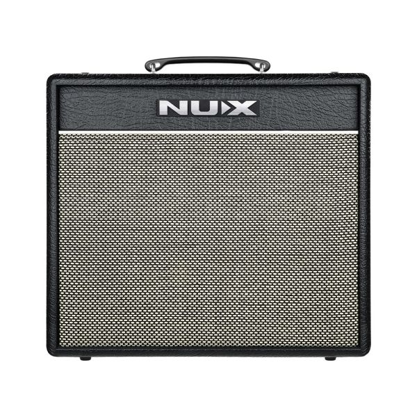 NUX Mighty 40 MKII Цифровий моделюючий гітарний підсилювач з модулем NBT-1 Bluetooth із еффкт-процессором; USB-інтерфейс; Потужність 40 Вт; Керування за допомогою мобільного додатку. 