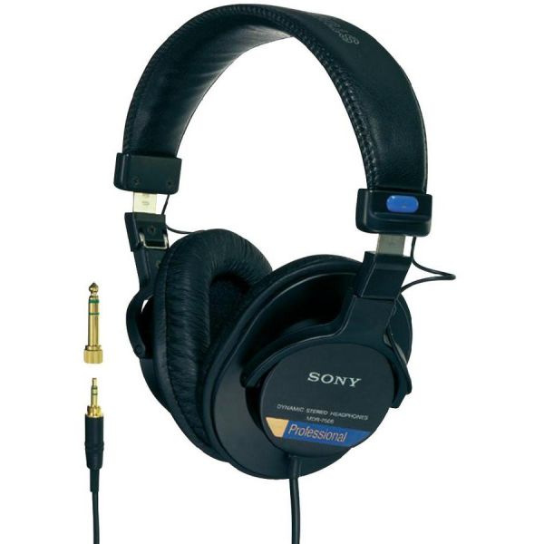 SONY PRO MDR-7506/1 Студійні навушники закритого типу; Складна конструкція; В комплекті сумка та адаптер Jack 3.5 / 6.3 мм