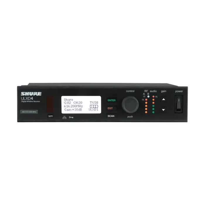 Приймач для радіосистеми Shure ULXD4E
