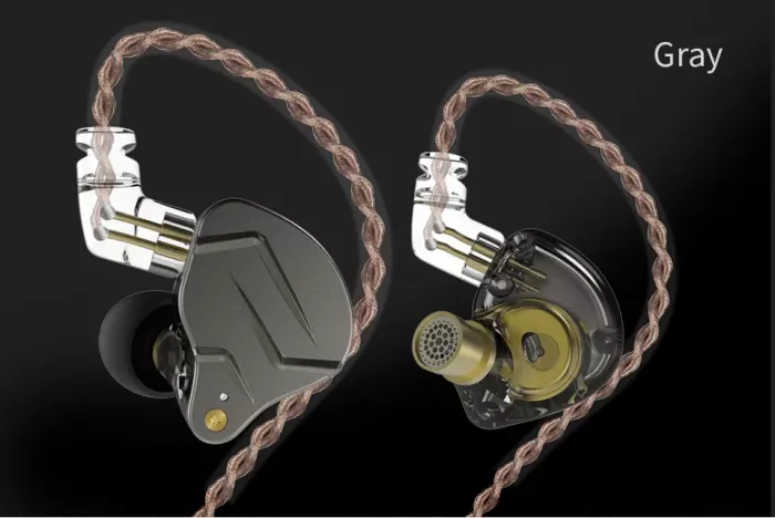 Навушники KZ Audio ZSN PRO GREY NO MIC