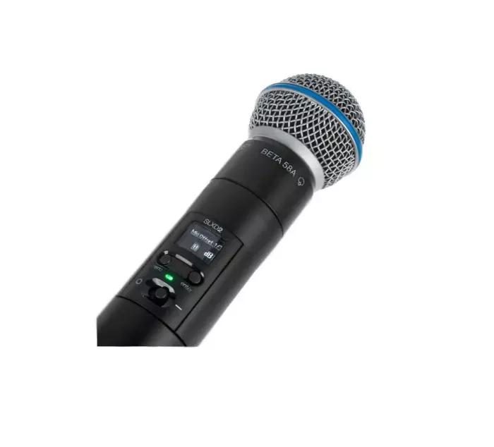 Ручний бездротовий мікрофонний передавач SHURE SLXD2/B58-H56