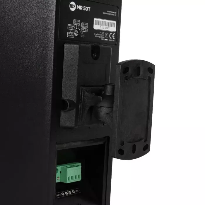 RCF MR 50T компактна 2-смугова акустична система (60 Вт, 100В/8 Ом, 5-дюймова, настінна з кронштейном)