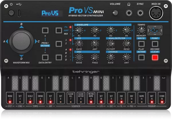 Гібридний синтезатор BEHRINGER PRO VS MINI