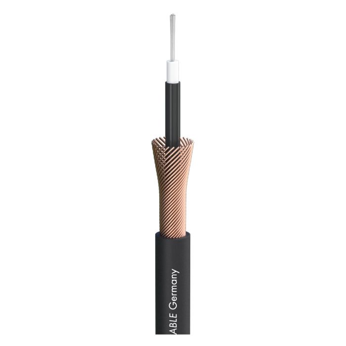 Sommer Cable 300-0021 Instrument Cable Tricone® MKII; 1 x 0,22 mm²; PVC Ø 5,90 mm; black несиметричний інструментальний кабель