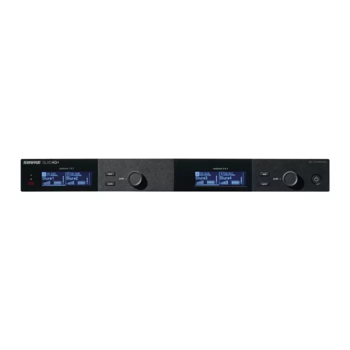 Приймач для радіосистеми SHURE SLXD4Q+E-G65