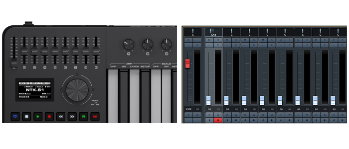MIDI клавіатура NUX NTK-61