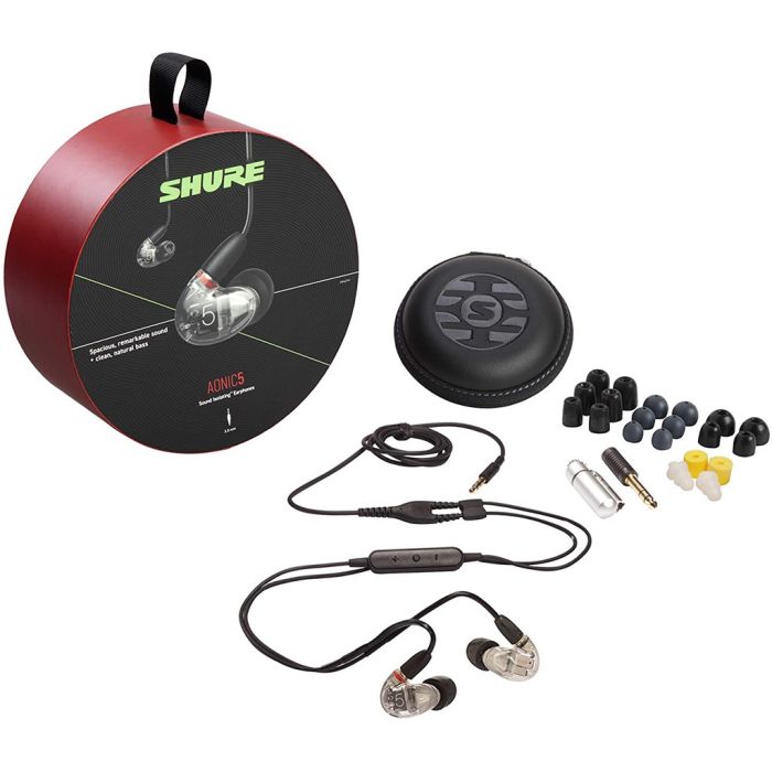 Shure AONIC 5 (прозорі) внутрішньоканальні навушники