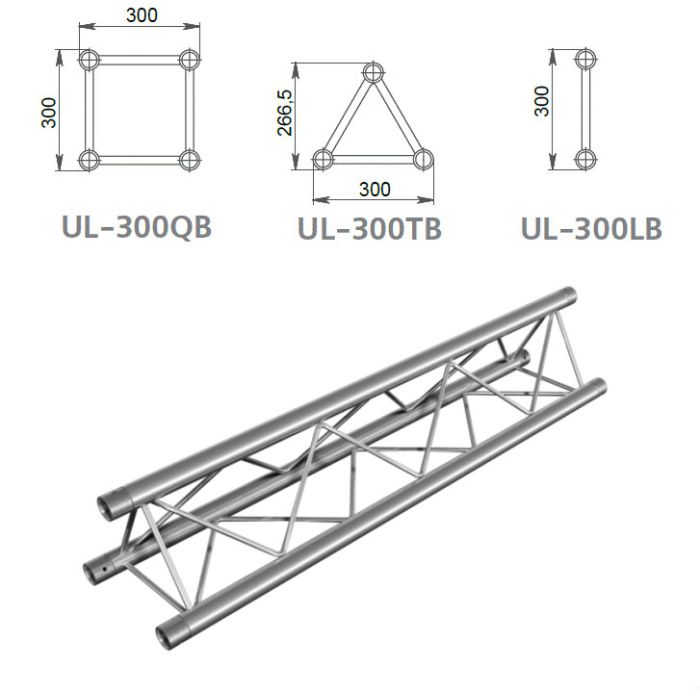 Ферма трикутна U-300 4,0 м. полегшена U-300 4,0 м.