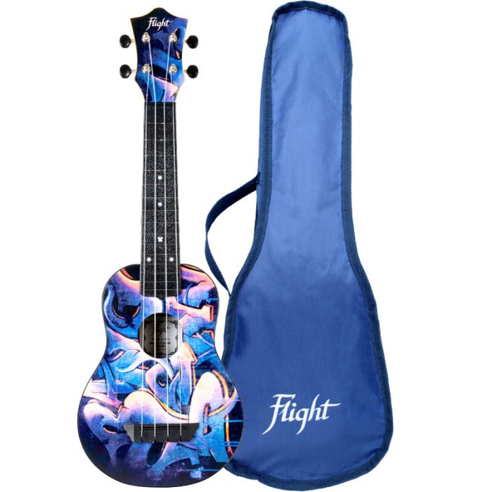 Укулеле Flight TUS40 Graffiti Travel soprano