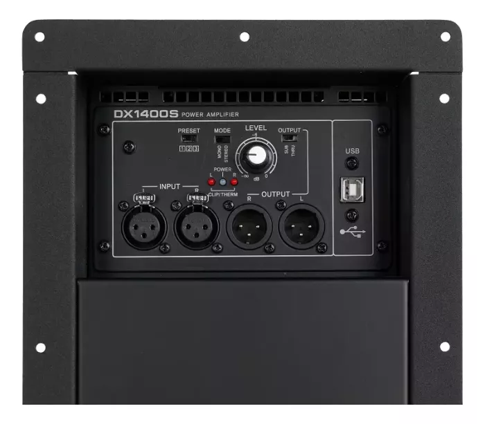 Підсилювач для стереокомплекту (ативна + пасивна АС) Park Audio DX1400S DSP