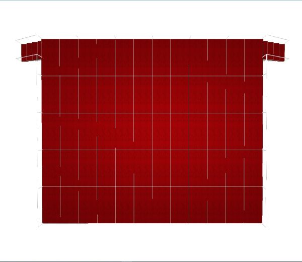 Подіум розбірний 12х10м