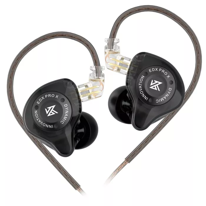 Навушники KZ Audio EDX Pro X BLACK NO MIC