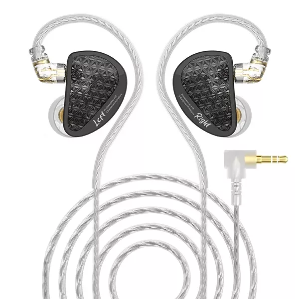 Навушники KZ Audio AS16 PRO BLACK NO MIC
