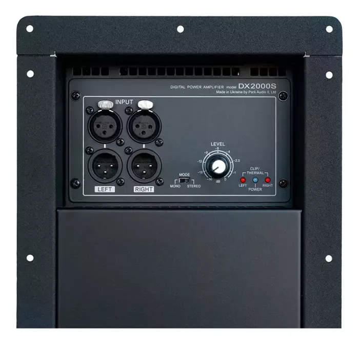 Підсилювач для стереокомплекту (ативна + пасивна АС) Park Audio DX2000S PFC