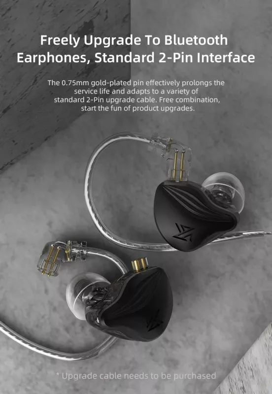 Навушники KZ Audio ZEX BLACK MIC