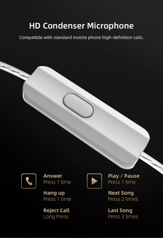 Навушники KZ Audio ZEX BLACK MIC