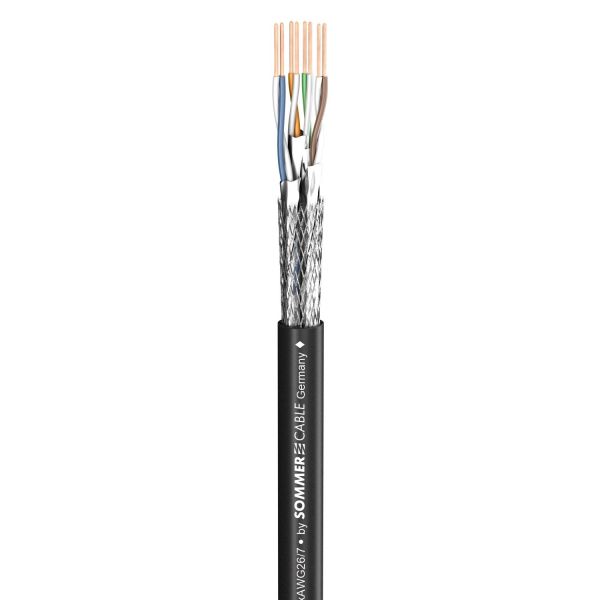 Sommer Cable 580-0401 SC-MERCATOR CAT.6a highflex, PVC AWG26/7 гнучкий (highflex) мережевий кабель типу «кручена пара» категорії 6а