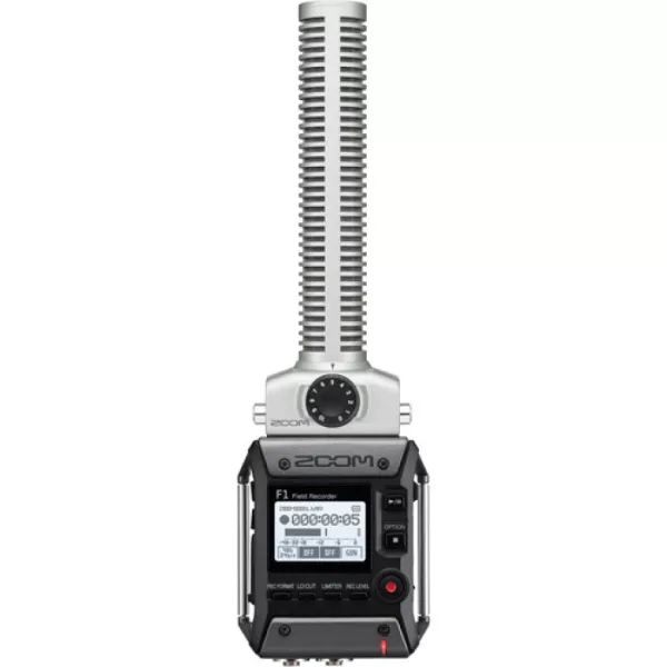 Zoom F1-SP аудіорекордер 2-канальний з суперкардіоїдним мікрофоном-пушкою Zoom SGH-6