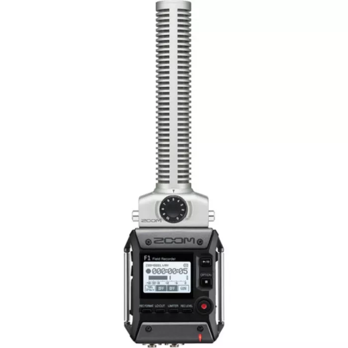 Zoom F1-SP аудіорекордер 2-канальний з суперкардіоїдним мікрофоном-пушкою Zoom SGH-6