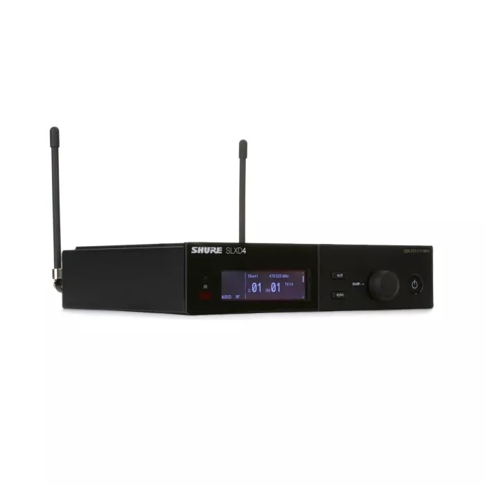 Приймач для радіосистеми SHURE SLXD4E-H56
