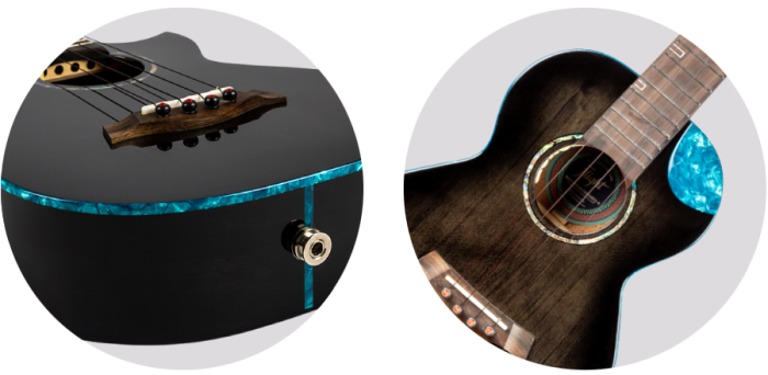 Укулеле FLIGT NIGHTHAWK TENOR EQ-A