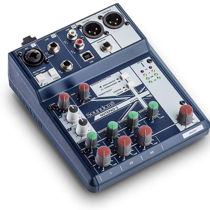 Soundcraft Notepad-5 мікшерний пульт