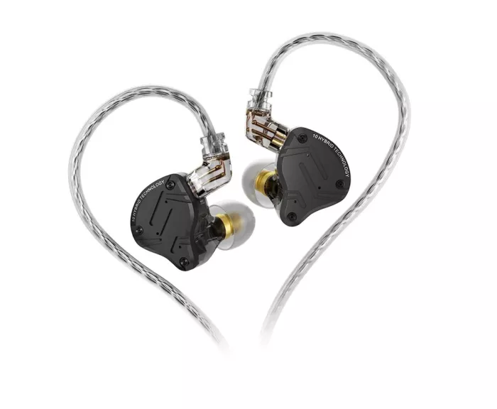 Навушники KZ Audio ZS10 PRO X BLACK NO MIC