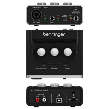BEHRINGER U-PHORIA UM2 Аудіоінтерфейс BEHRINGER U-PHORIA UM2