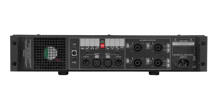 Підсилювач потужності Park Audio DF1404 DSP