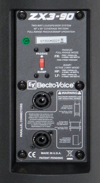 Electro-Voice ZX3-90B Акустична система