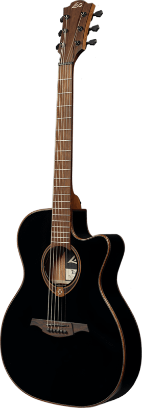 Гитара электроакустическая Lag Tramontane T118ASCE-BLK