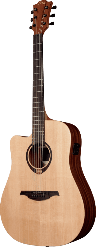 Гитара электроакустическая Lag Tramontane TL70DCE (левосторонняя)